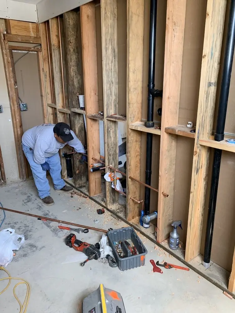 Commercial rough-in plumbing for Commercial Plumbing in South Davis